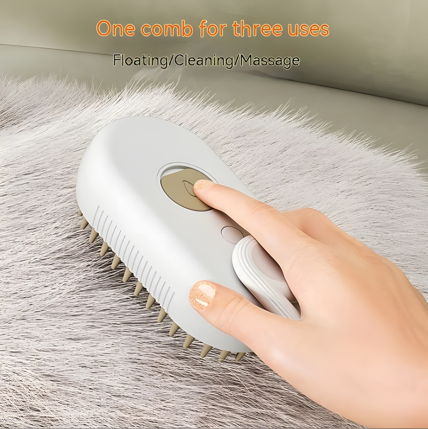 Steamy Pet Brush